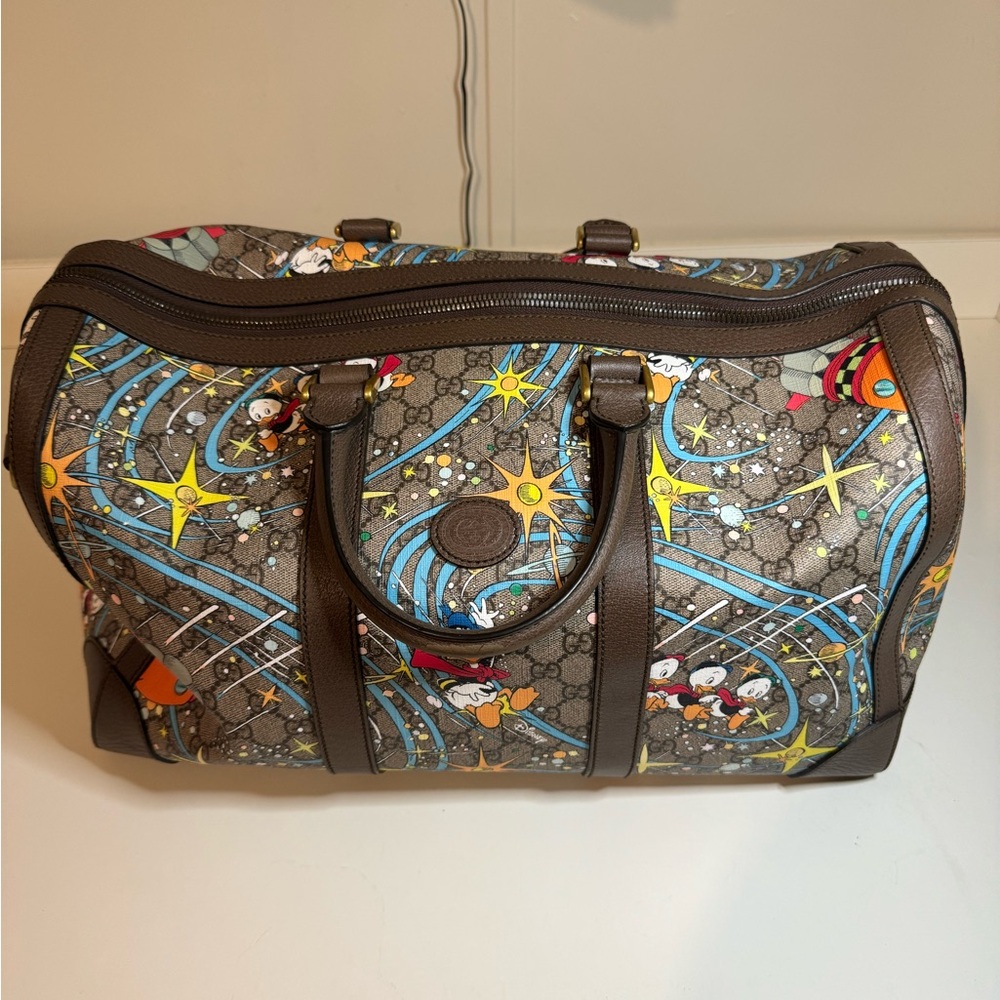 Gucci X Disney Donald Duck Duffle Bag